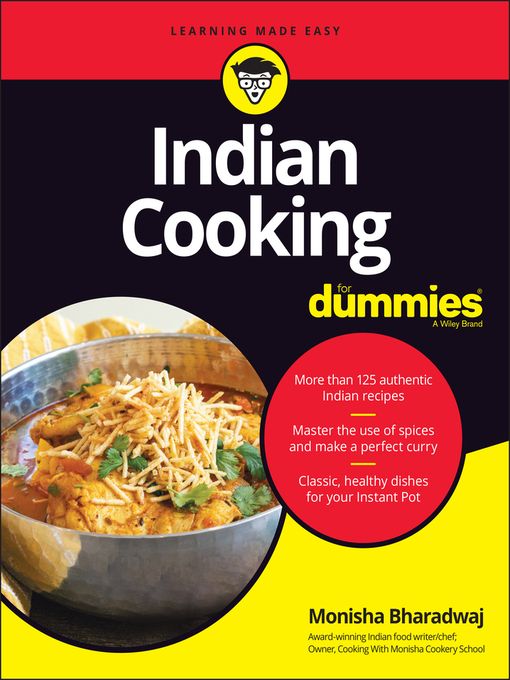 Title details for Indian Cooking for Dummies by Monisha Bharadwaj - Wait list